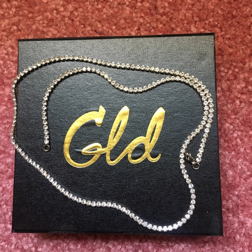 GLD White Gold (Plated) Micro Necklace